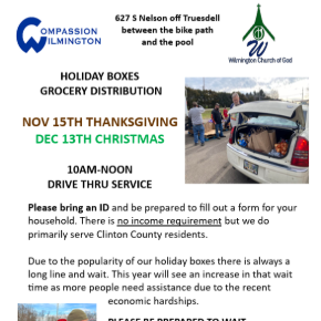 Compassion Wilmington Holiday Boxes